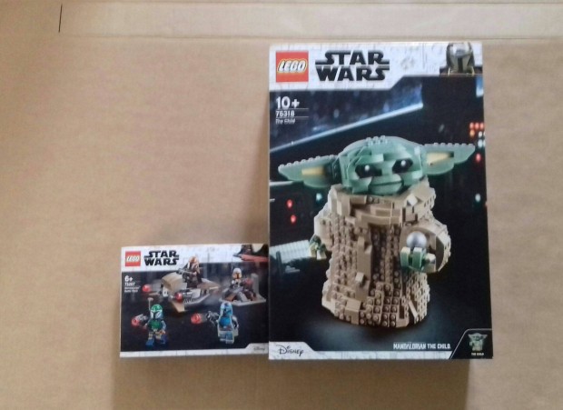 Mandalri bontatlan Star Wars LEGO 75267 Csata + 75318 Gyermek Fox.rb