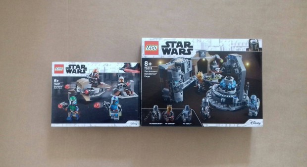 Mandalri bontatlan Star Wars LEGO 75267 Csata + 75319 Mhely Fox.rba