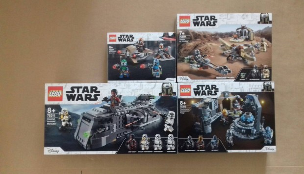 Mandalri bontatlan Star Wars LEGO 75267 + 75299 + 75311 + 75319 Foxr