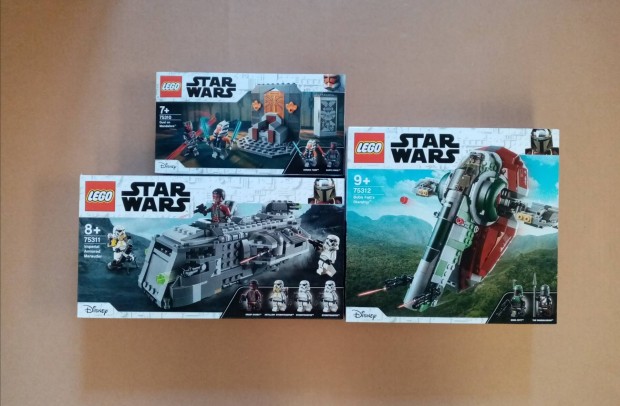 Mandalri bontatlan Star Wars LEGO 75310 + 75311 + 75312 Fox.r