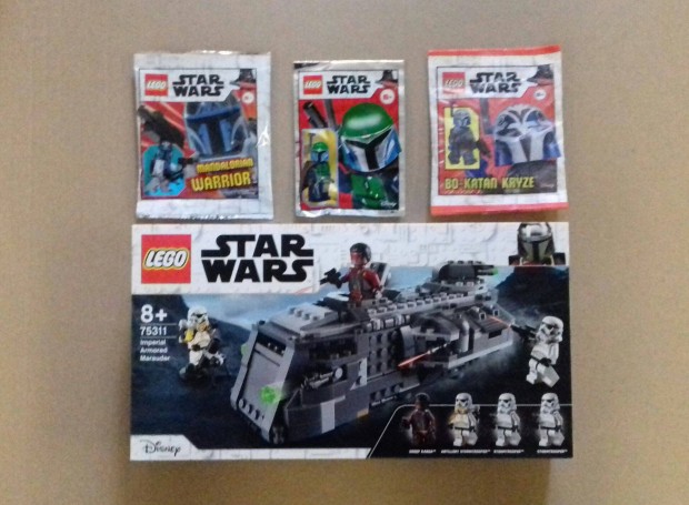 Mandalri bontatlan Star Wars LEGO 75311 Martalc + 3 minifigura Foxr