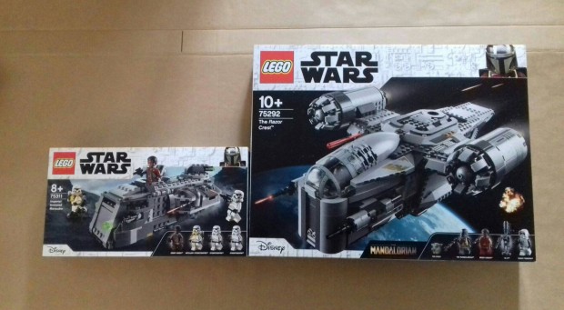 Mandalri j Star Wars LEGO 75311 Martalc + 75292 Razor Crest Foxrba