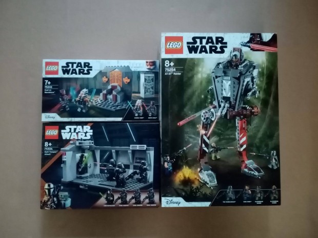 Mandalorian bontatlan Star Wars LEGO 75310 + 75324 + 75254 Fox.az rba