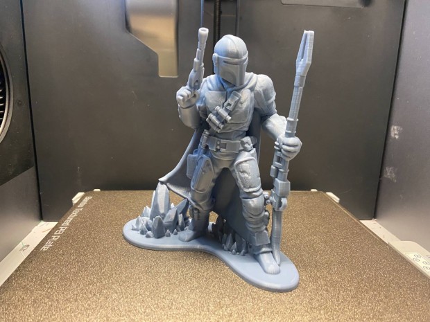 Mandalorian figura killtsra fehr/ fekete/ szrke ( 3D print)