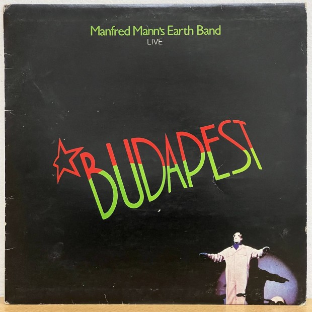 Manfred Mann's Earth Band - Budapest (1984) bakelit lemez