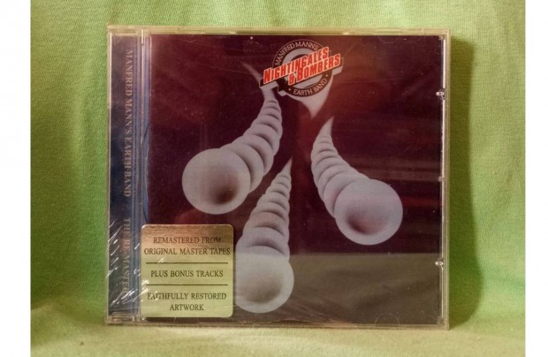 Manfred Mann's Earth Band .- Nightingales And Bombers CD. /j, flis/