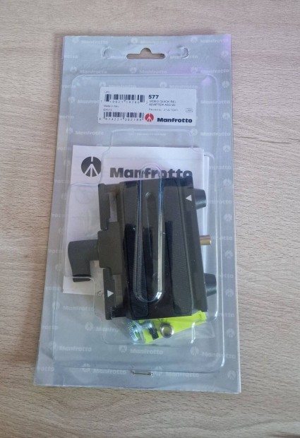 Manfrotto 577 Gyorskiold talp adapter cssztalppal