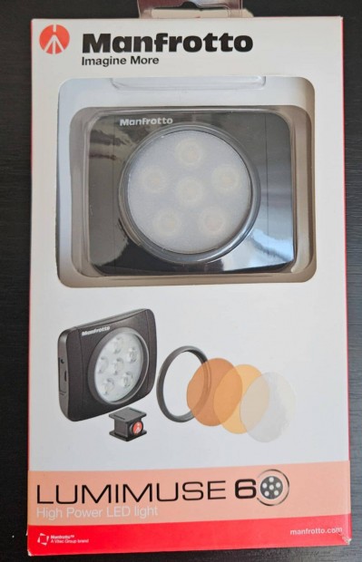 Manfrotto Lumimuse 6 led lmpa kihasznlatlansg miatt elad