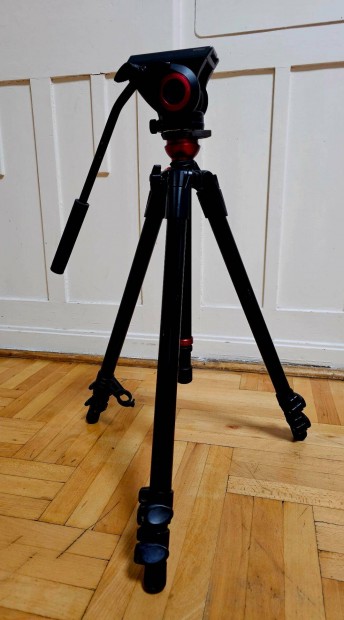 Manfrotto MVH500AH+fluid fej