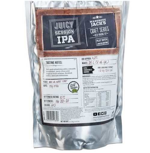 Mangrove Jack's Craft Series Juicy Session IPA- 2.5kg (4304)