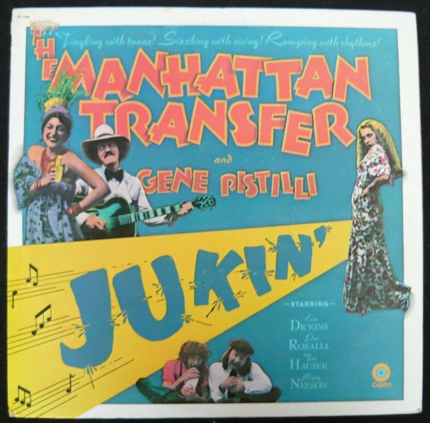 Manhattan Transfer: Jukin (USA nyoms hanglemez)