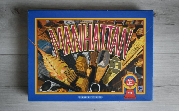 Manhattan hiánytalan társasjáték 1994