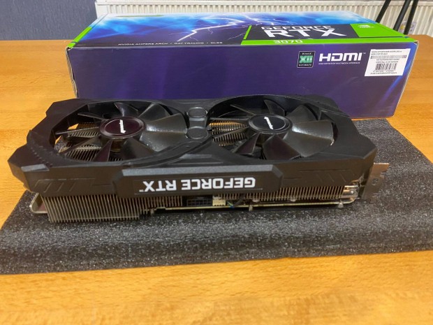 Manli Geforce Rtx 3070 8GB Gddr6 dual fan videokrtya hibtlan