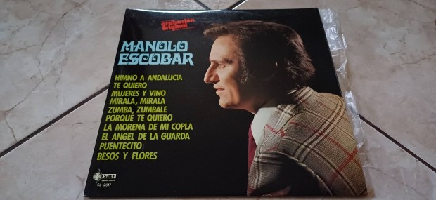 Manolo Escobar spanyol bakelit hanglemez