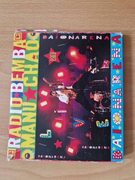 Manu Chao-Baionarena 2cd+dvd elad