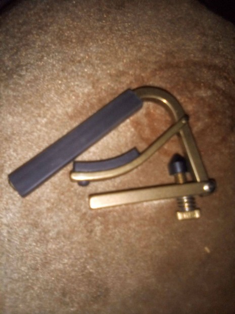 Manual Mode Shubb Gold Classic Guitar Capo