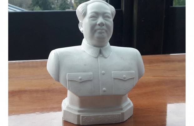 Mao Ce-tung gipsz szobor, bszt, figura