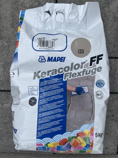 Mapei Keracolor FF 133 Sand Homok flexibilis fuga fugz