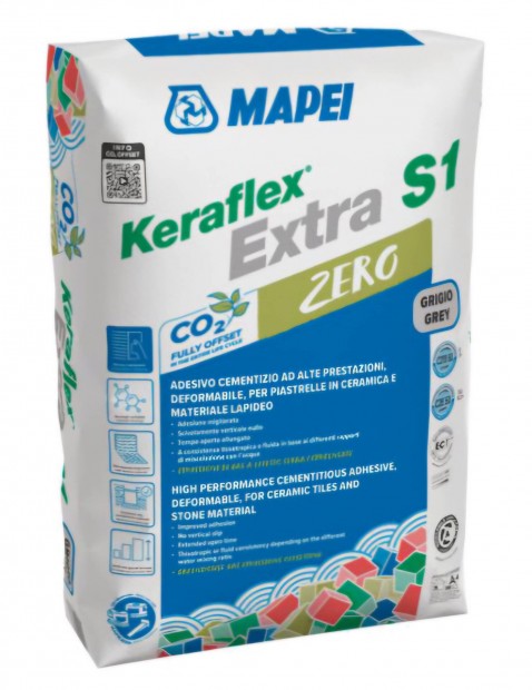 Mapei Keraflex S1, Mapeband PE120 s Uniputz elad