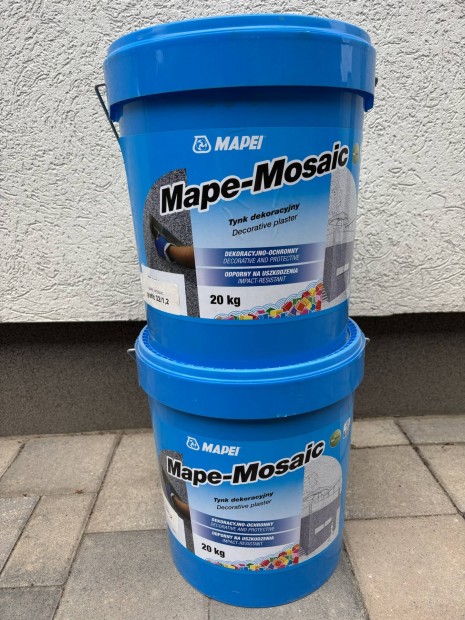 Mapei Mape-Mosaic szilikon-akril lbazati vakolat 2x20 kg