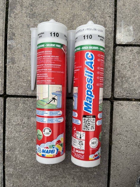 Mapei Mapesil AC 110 Manhattan szrke  szilikon ecetsavas