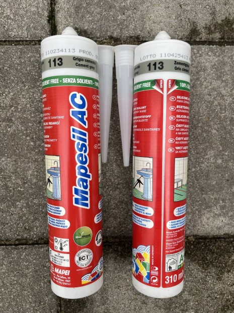 Mapei Mapesil AC 113 cement szrke grey