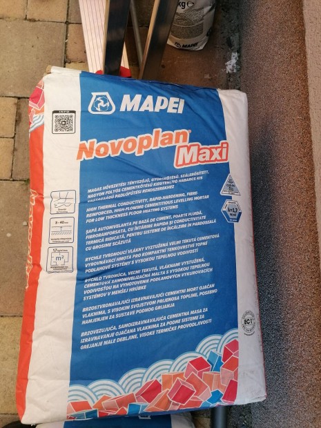 Mapei Novoplan Maxi 25 kg-os kiszerels, 5 zsk