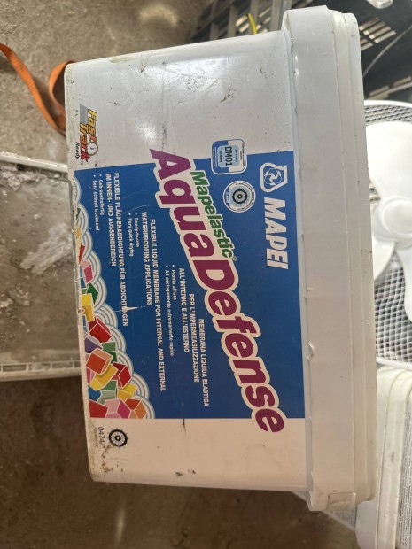 Mapei aquadefense kenhet szigetels