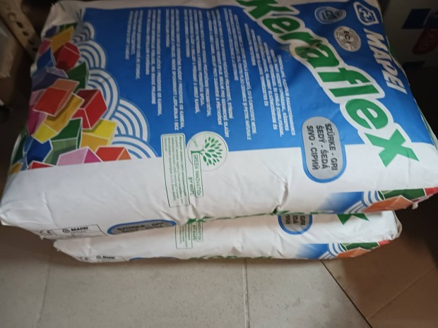 Mapei flexibilis ragaszthabarcs C2TE 25 kg-os 2 db elad