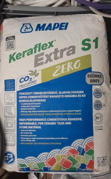 Mapei keraflex extra s1 zero, csemperagaszt