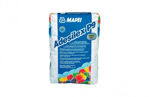 Mapei ragaszthabarcs Adesilex P9 szrke 25kg 4922 ft/zsk