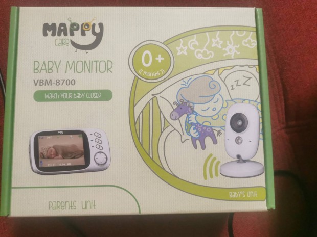 Mappy Care Baby Monitor VBM-8700 elad 