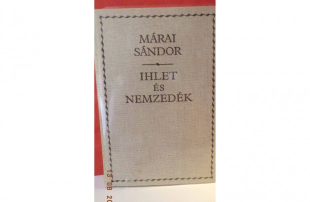 Mrai Sndor: Ihlet s nemzedk