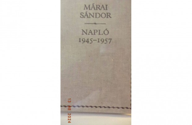 Mrai Sndor: Napl 1945 - 1957