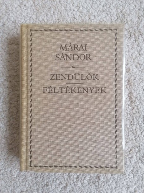 Mrai Sndor: Zendlk / Fltkenyek