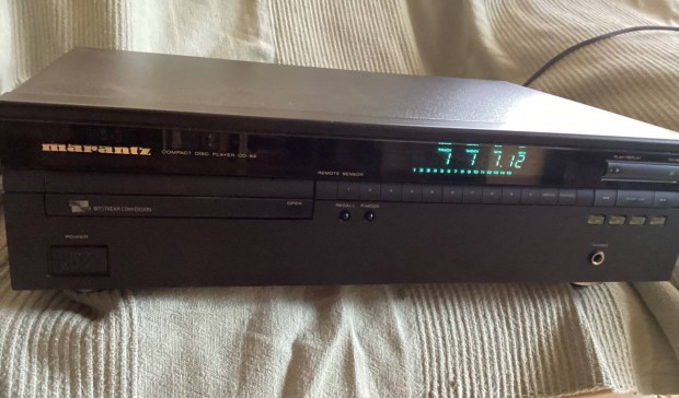 Marantz CD-62 típusú audiofil Cd játszó, gyári távirányitó