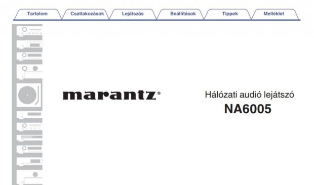 Marantz NA6005 hasznlati utasts