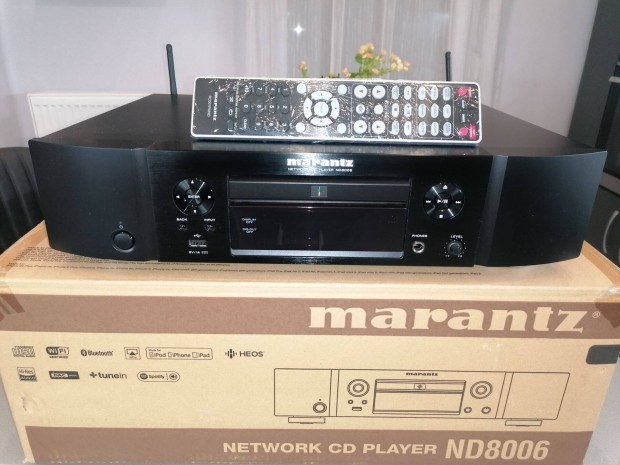 Marantz ND8006 hlzati - CD lejtsz + DAC jszer!