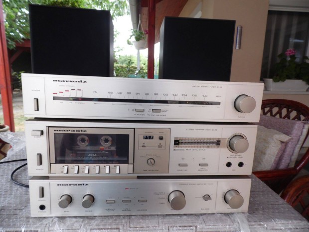 Marantz hi-fi (Tuner,deck,erst) jszer karcmentes hifitorony elad