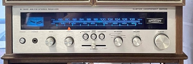 Marantz retro R-1220 stereo reciver Philips hangfallal elad