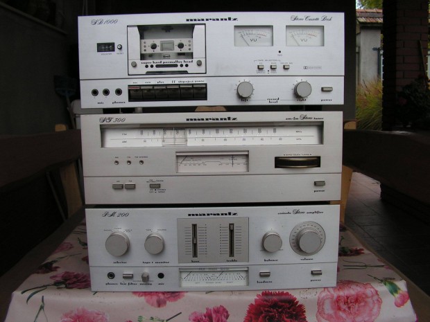 Marantz torony. Erst + tuner + deck. Deprez mszeresek !