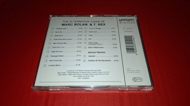 Marc Bolan & T.Rex The Alternative Cd 1999