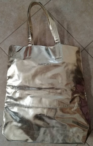 Marc Cain gold shopper bag