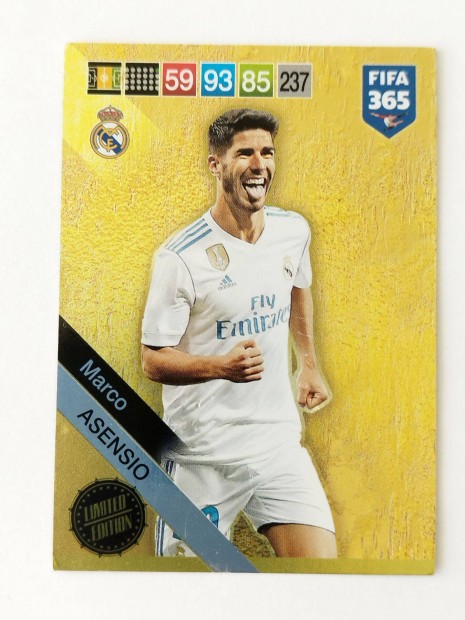 Marco Asensio fociskrtya - Limited Edition