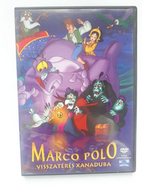 Marco Polo - visszatrs Xanaduba rajzfilm DVD (posta 510 Ft)