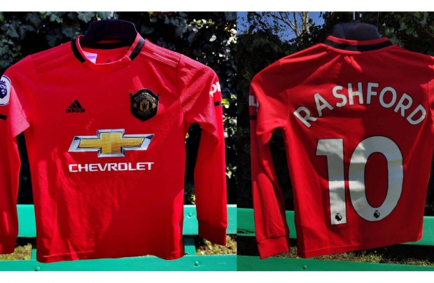 Marcus Rashford - Manchester United adidas centenriumi gyerek mez 140