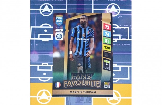 Marcus Thuram (Inter) Panini Fifa 365 2025 fans krtya