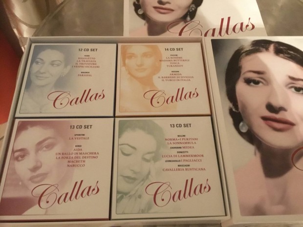 Maria Callas 25 komplett opera CD