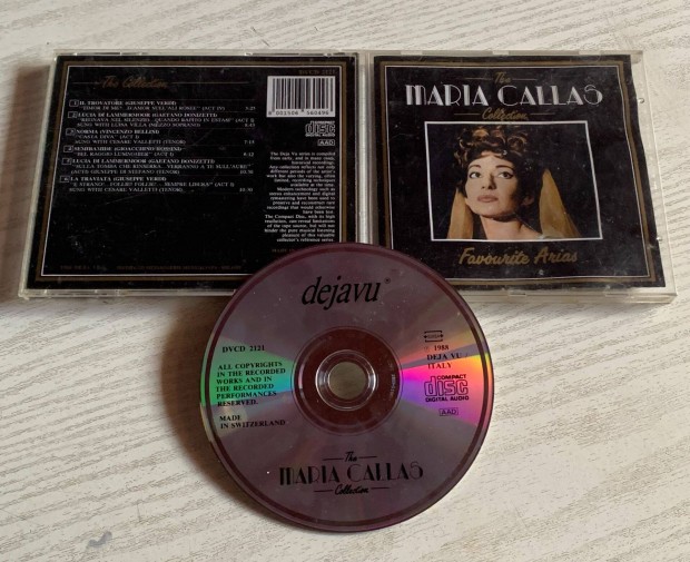 Maria Callas - Favourite Arias CD