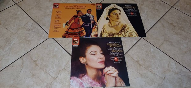 Maria Callas dupla bakelit hanglemez